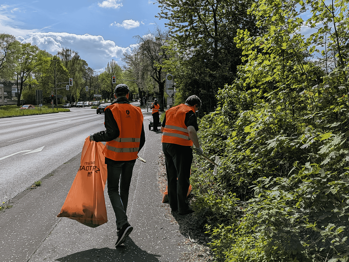 G DATA Stadtputz 2026 Müllsammelaktion