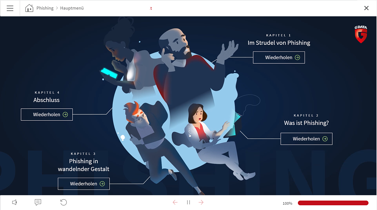 G DATA Phishing Training 01