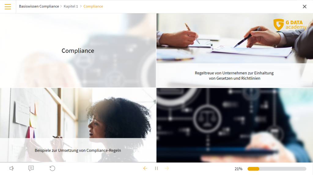 G DATA academy Compliance 2
