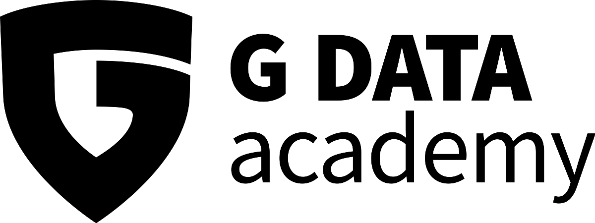 G DATA Academy Logo schwarz