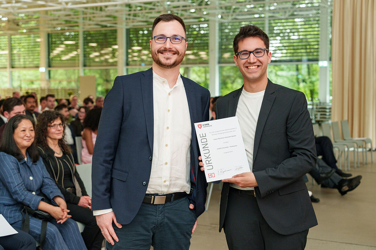 Hochschule Bochum Preisübergabe Absolventenfeier Informatik 2024