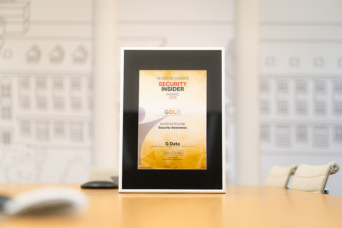 G DATA IT-Award 2025 Security Insider Leserwahl