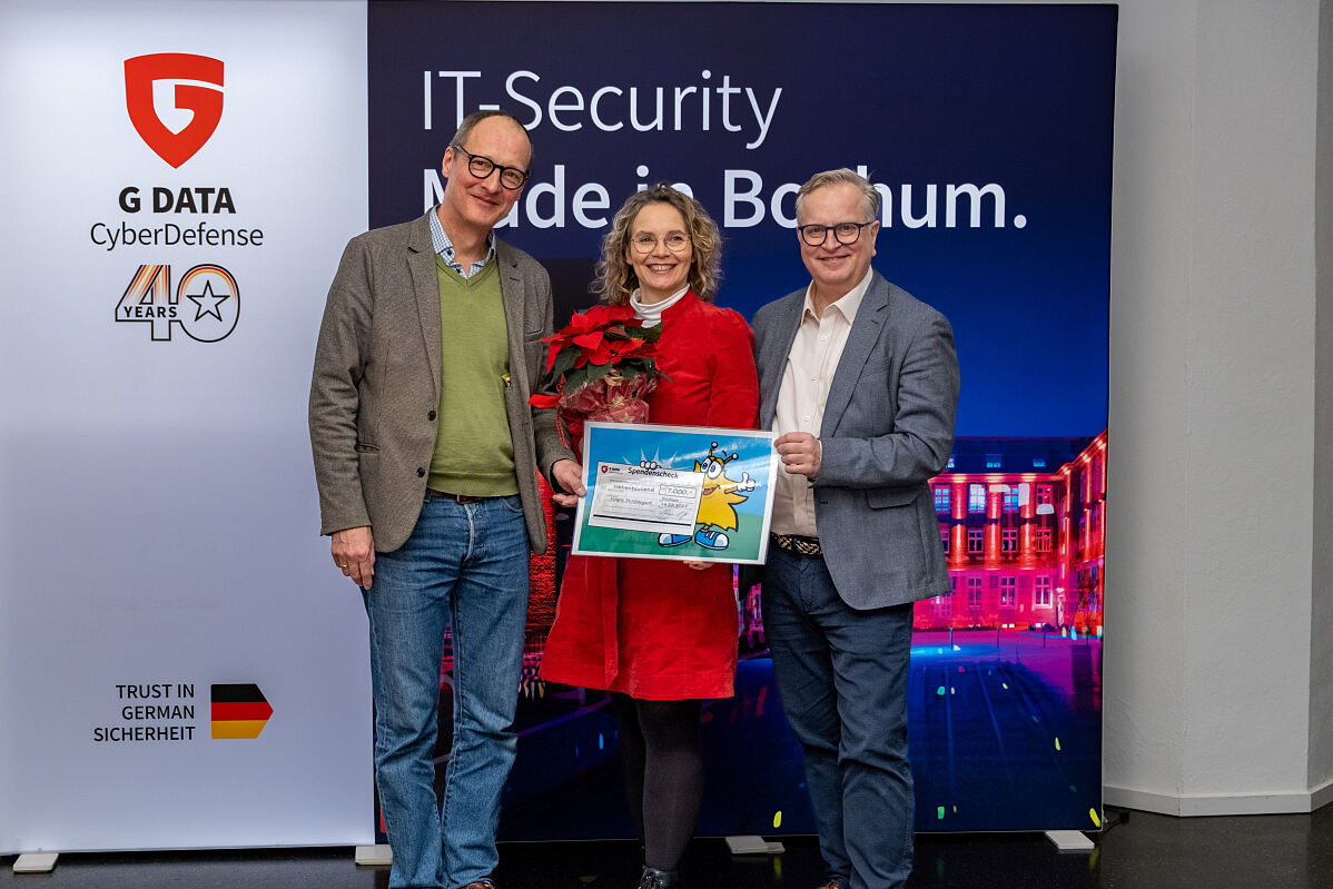 G DATA Übergabe Check Hosiz St. Hildegard