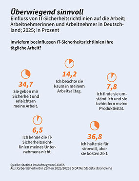 Cybersicherheit in Zahlen: Security guidelines
